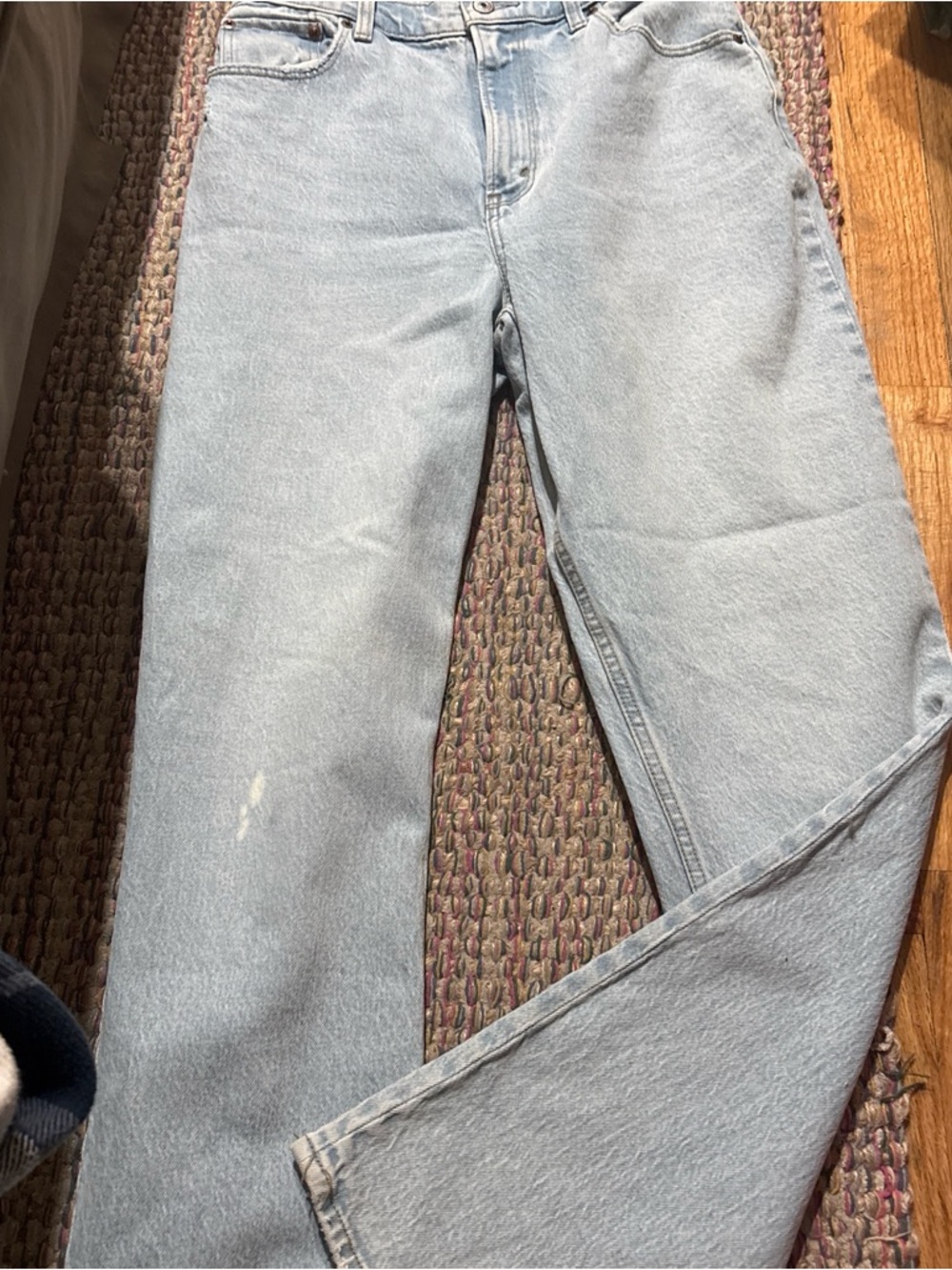 Abercrombie & Fitch Light Blue Straight Leg Women's Jeans